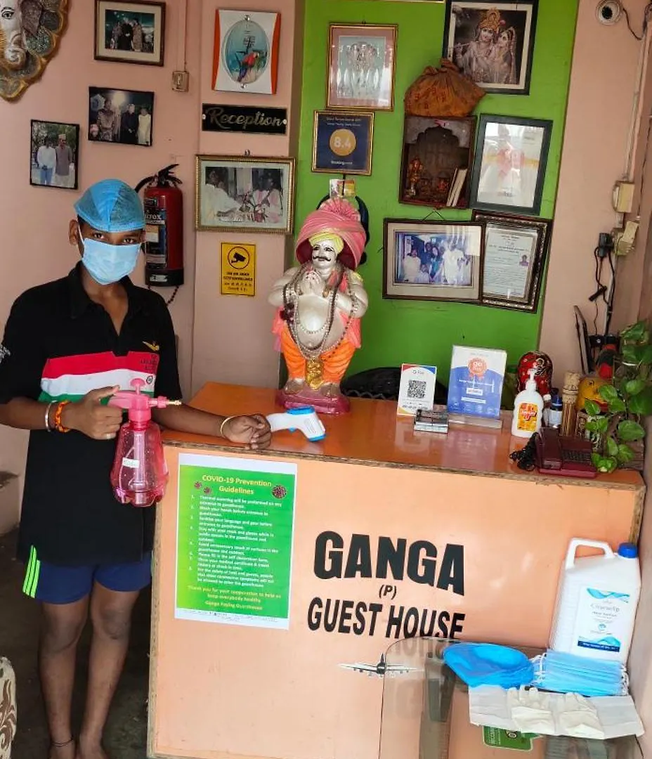 Ganga Paying Guest House Váránaszi India